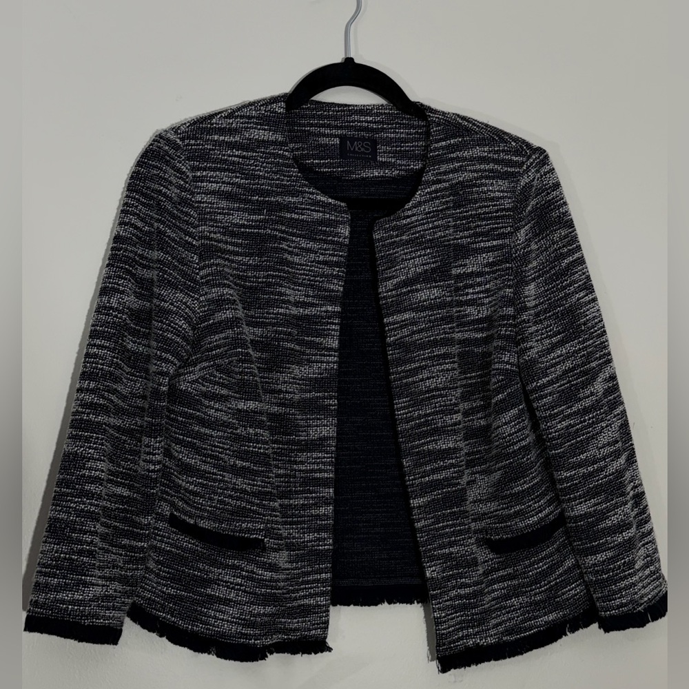 Black and Gray Women's Jacket
